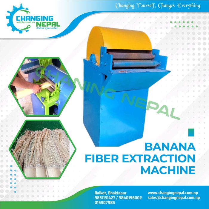 Banana Fiber Extraction Machine